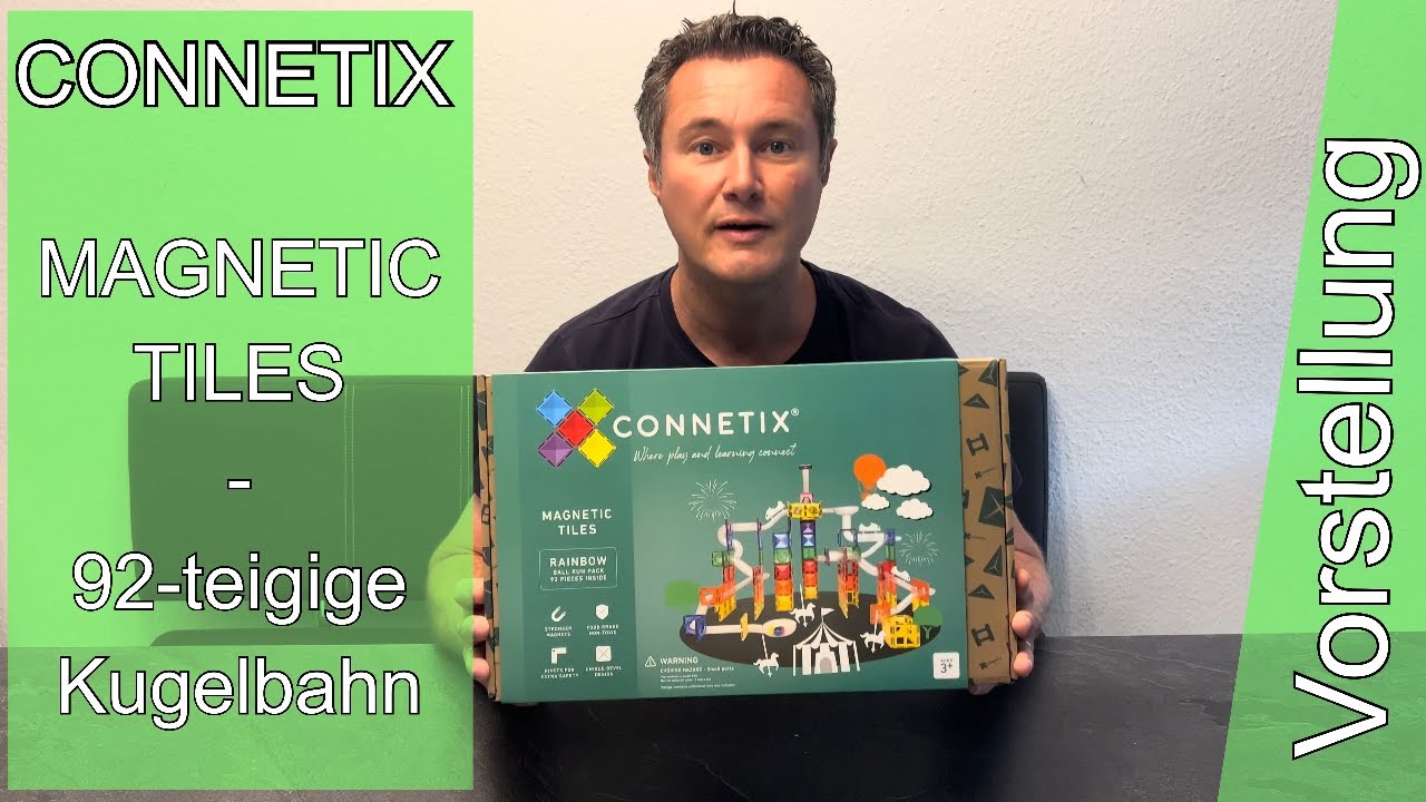 Connetix Kugelbahn 92-teilig – Test