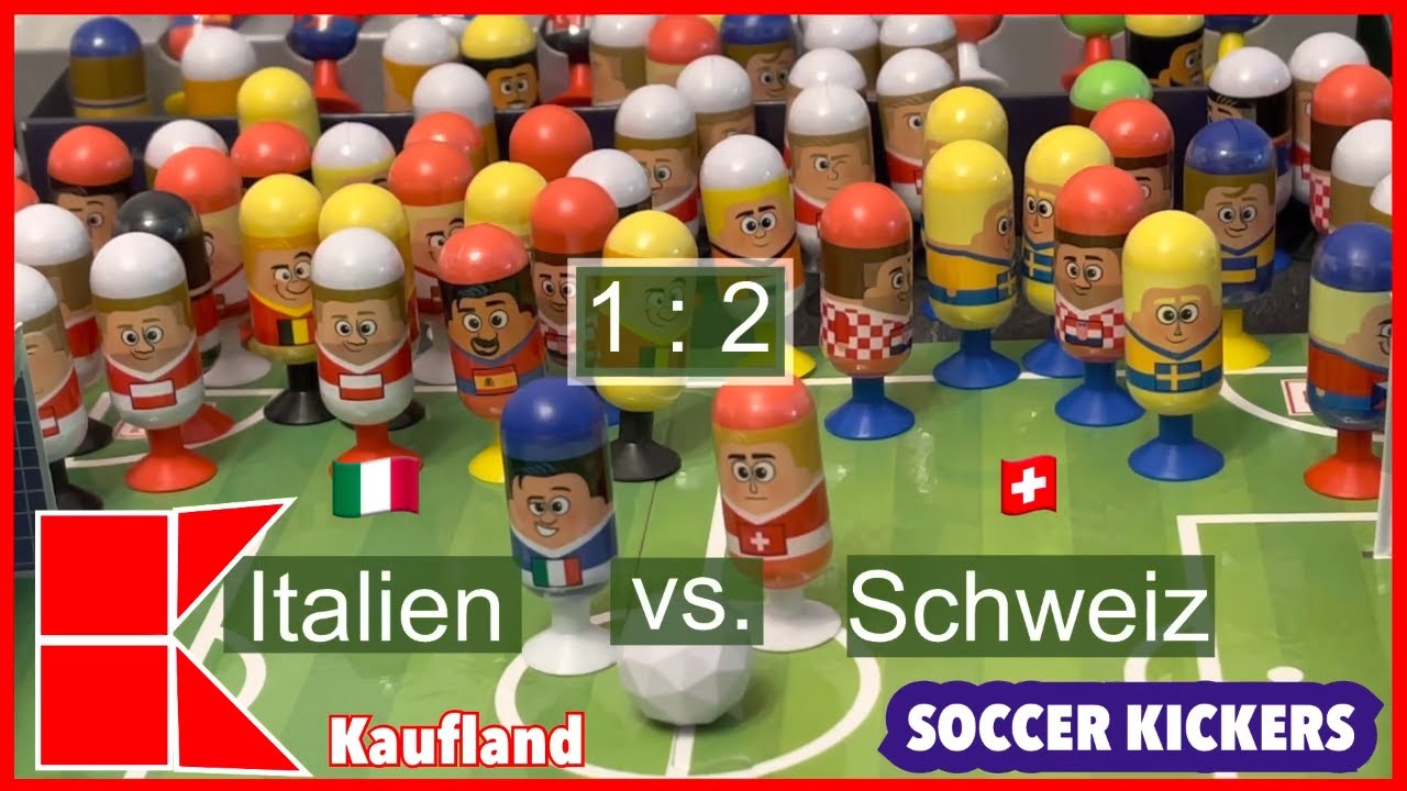 Italien 1 : 2 Schweiz am 2. Spieltag Gruppe A der Fußball