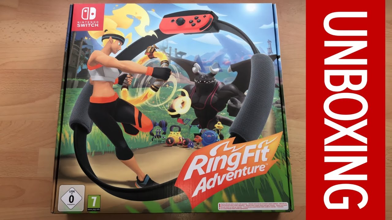 Ring Fit Adventure Nintendo Switch Test – Unboxing und Fitness-Spaß