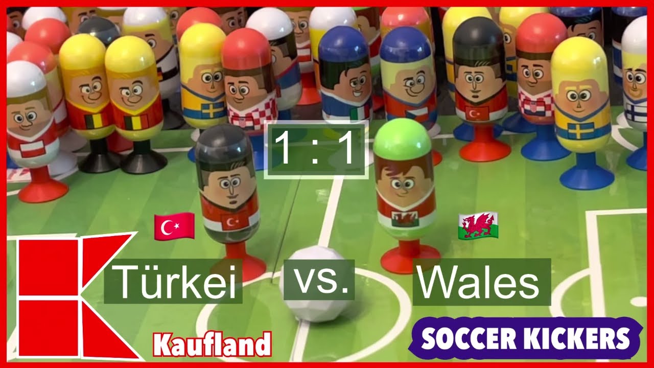 Türkei 1:1 Wales am 2. Spieltag Gruppe A der Fußball