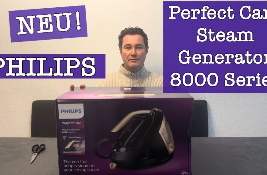 Philips Perfect Care Steam Generator 8000 Series Unboxing