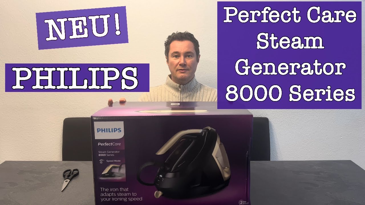 Philips Perfect Care Steam Generator 8000 Series Unboxing