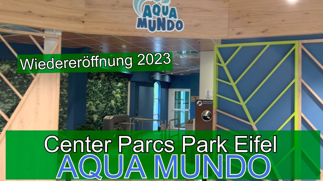 aqua mundo center parcs park eifel