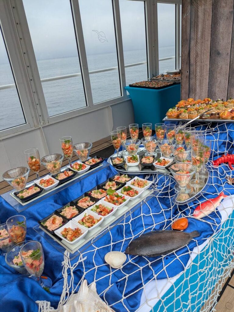 Buffet an Bord
