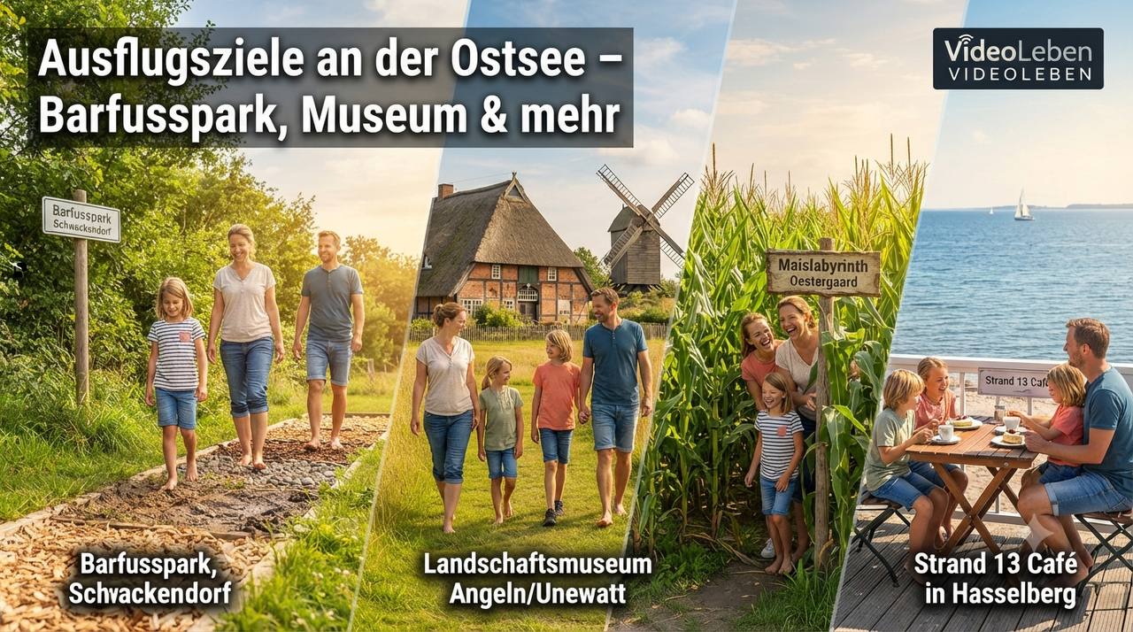 🤖 KI-generiertes Beitragsbild: Ausflugsziele an der Ostsee