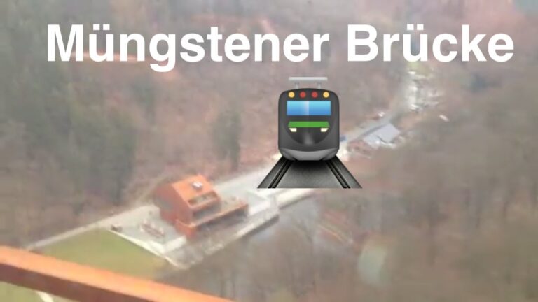 Brücke Müngsten: Die höchste Eisenbahnbrücke Deutschlands in Solingen