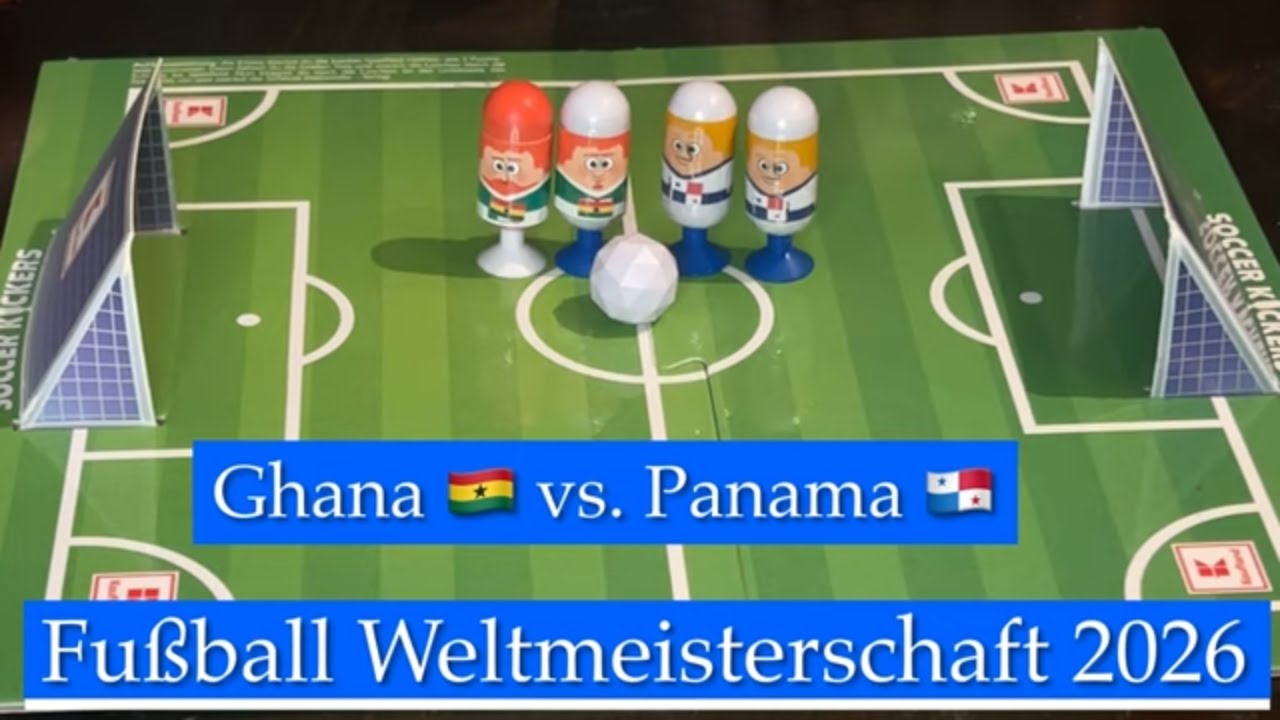 Simulation des Spiels Ghana vs. Panama | Fußball