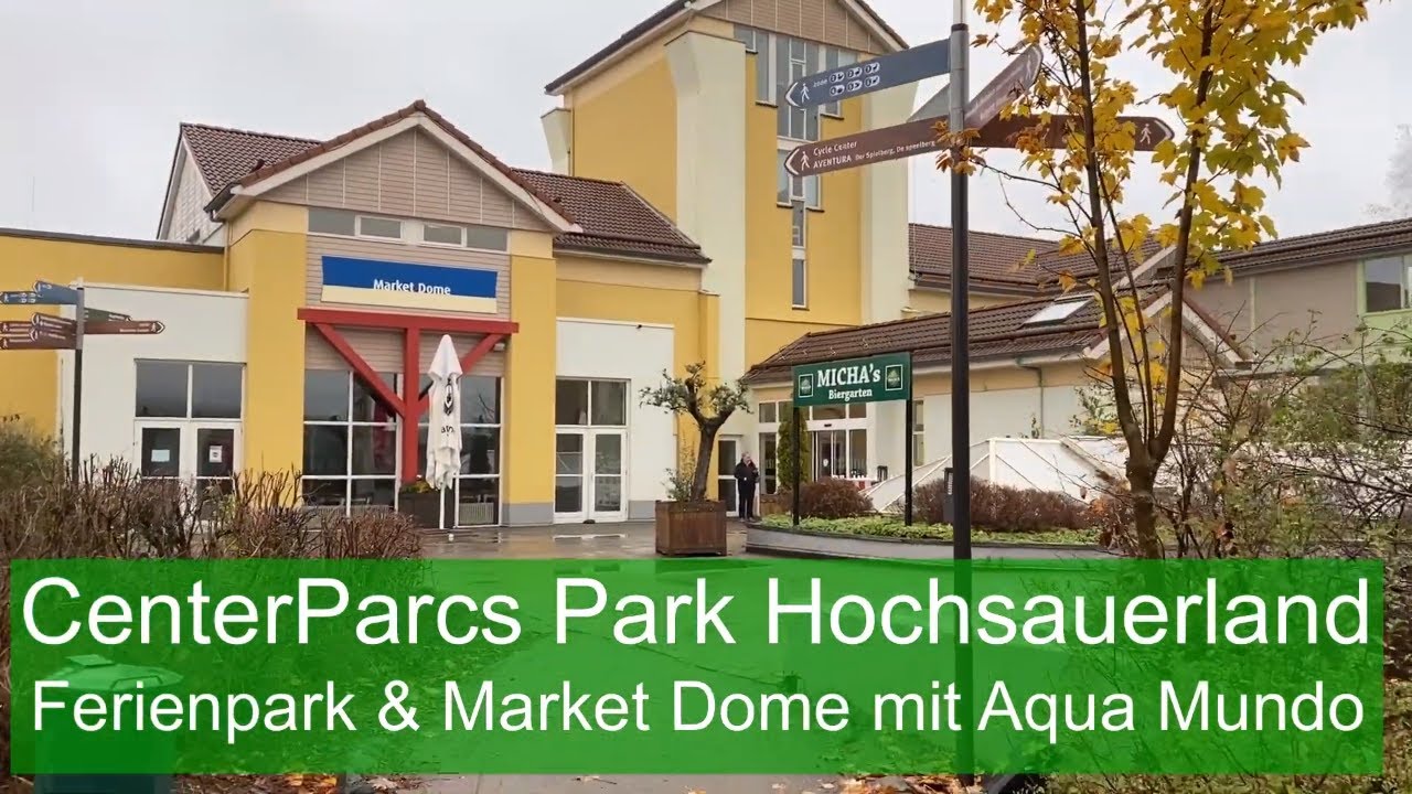 Center Parcs Hochsauerland Ferienpark Übersicht