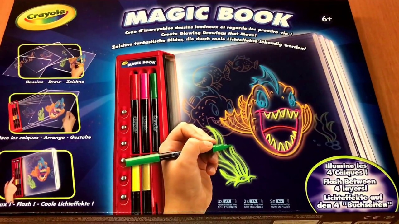 Crayola Magic Book Test – Interaktives Malbuch