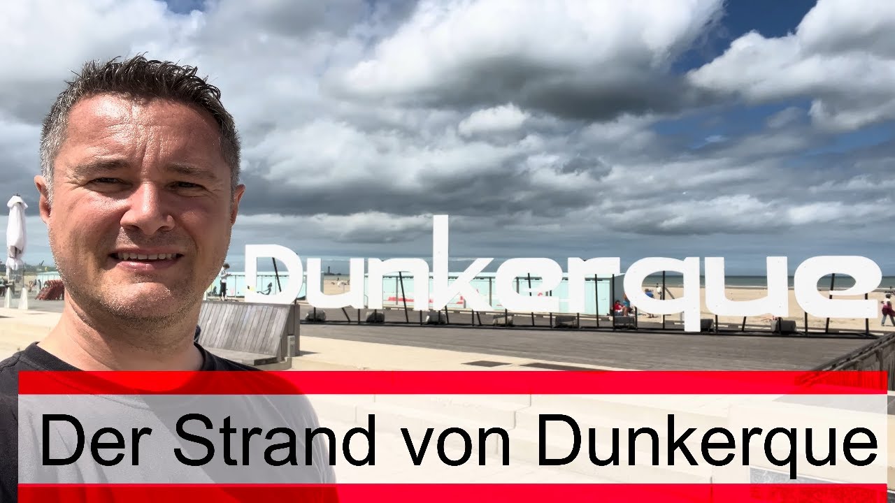 Dunkerque an der Opalküste – Strand und Museum Operation Dynamo in Nordfrankreich