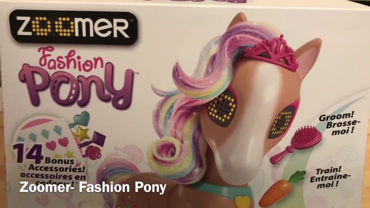 Fashion Pony Test – Interaktives Pony von Zoomer