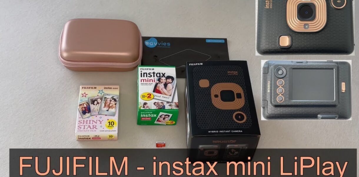 FUJIFILM instax mini LiPlay - hybride Sofortbildkamera Test