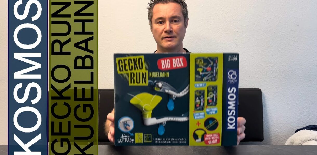 Gecko Run Kugelbahn – KOSMOS Kugelbahn im Test