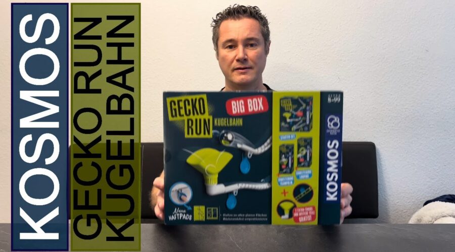 Gecko Run Kugelbahn – KOSMOS Kugelbahn im Test
