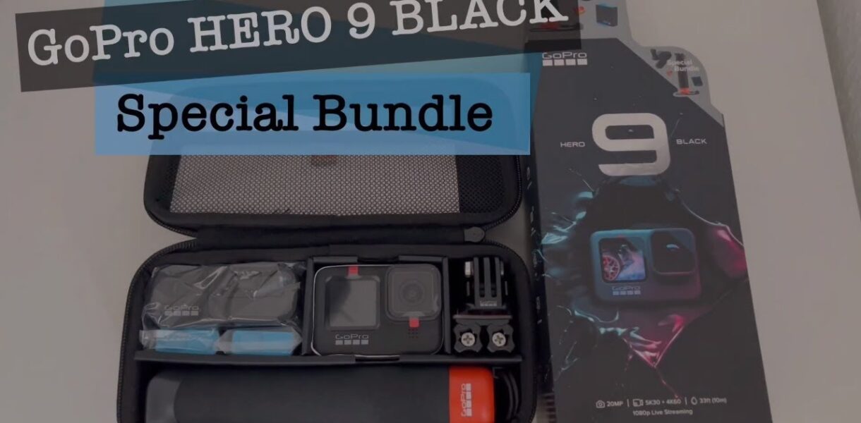 GoPro HERO 9 BLACK Special Bundle Test – Action Cam Unboxing