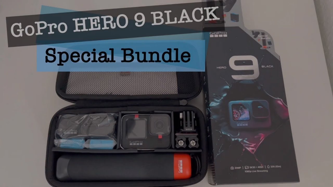 GoPro HERO 9 BLACK Special Bundle Test – Action Cam Unboxing