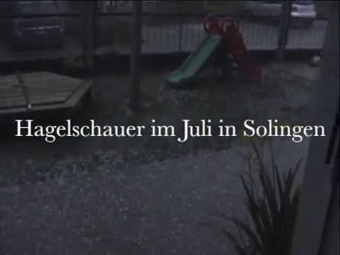 hagelschauer im sommer