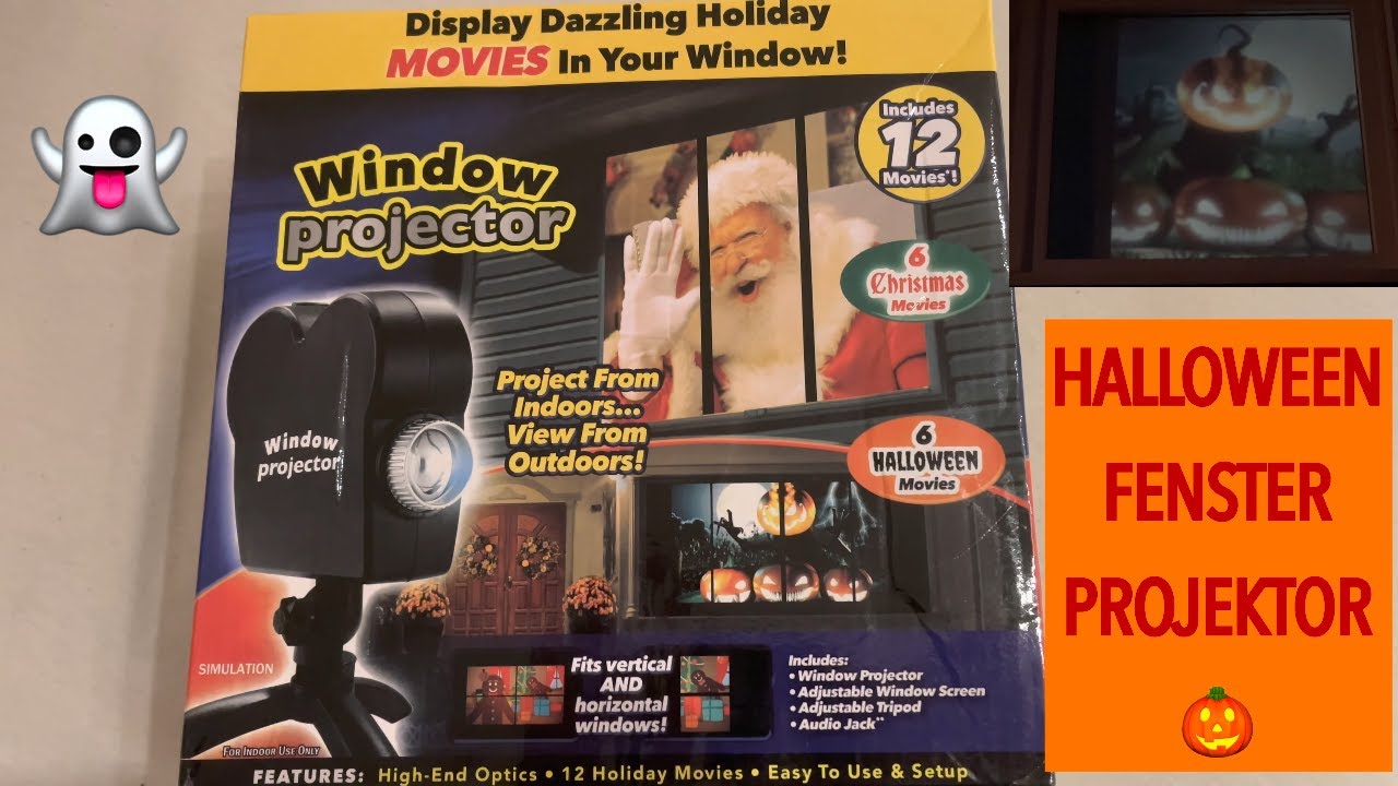 halloween deko fenster projektor lego stop motion hero
