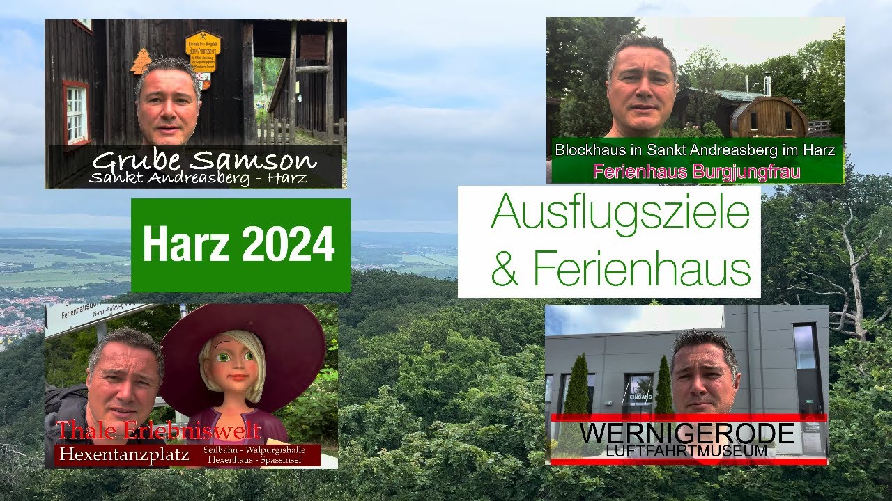 Harz 2024 - Ausflugsziele und Urlaub im Nationalpark Harz