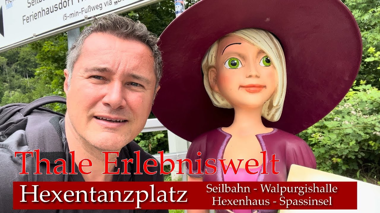 Hexentanzplatz Thale im Harz - Erlebniswelt mit Walpurgishalle und Hexenhaus