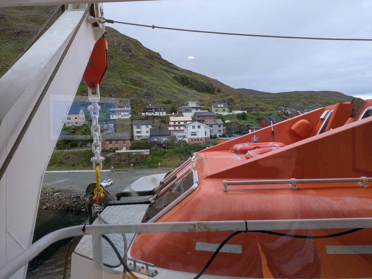 Ankunft in Honningsvaag