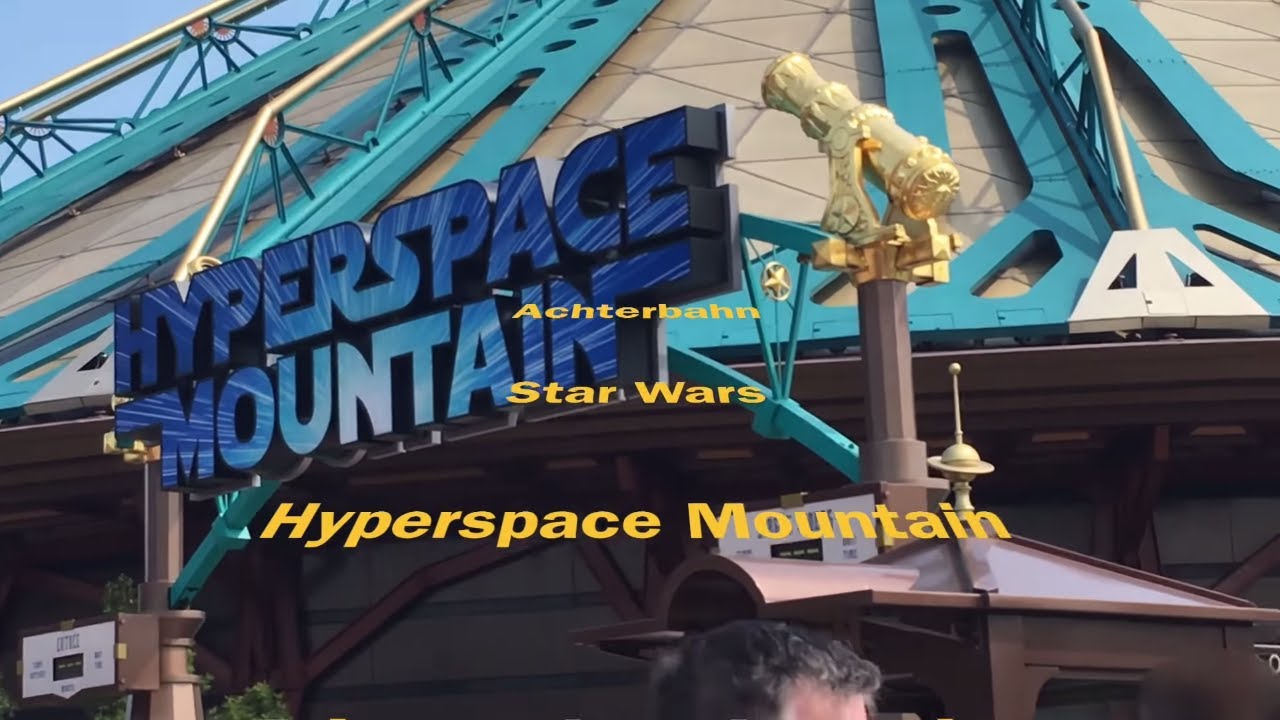 Hyperspace Mountain Disneyland Paris - Star Wars-Achterbahn