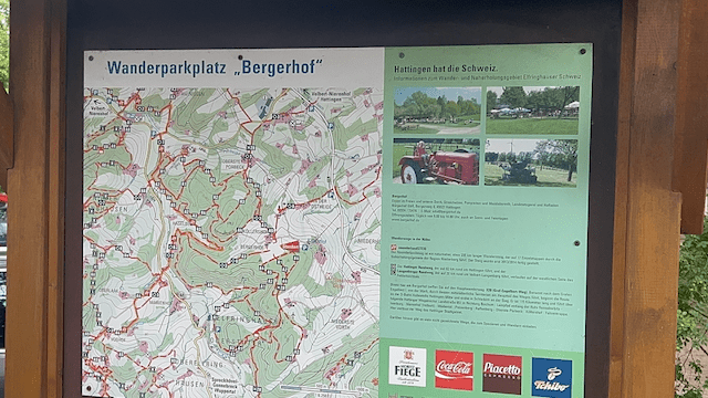 Lage des Bergerhofs in Hattingen Elfringhauser Schweiz