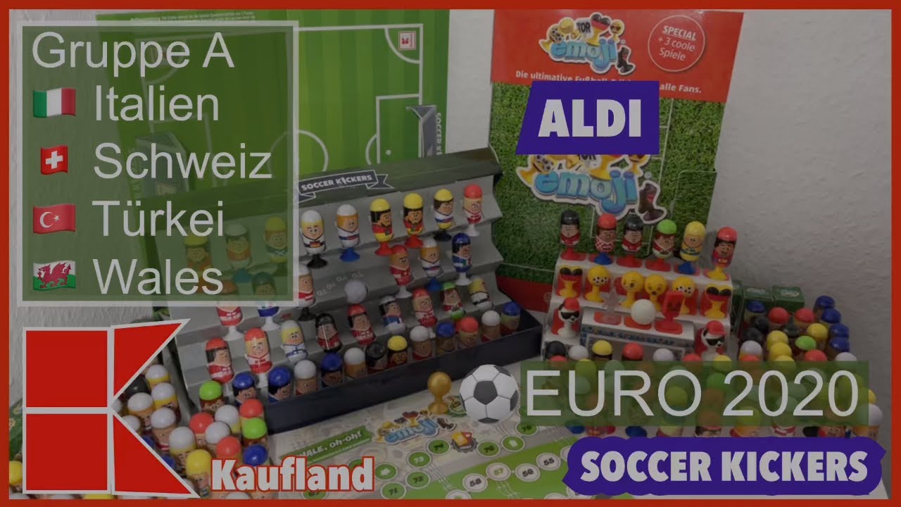 ALDI emojis und Kaufland Soccer Kickers