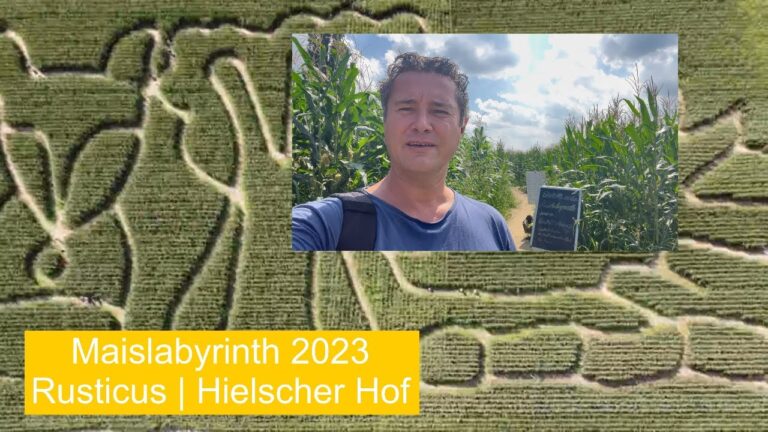 Maislabyrinth 2023 Rusticus | Hielscher Hof in Leichlingen/Witzhelden