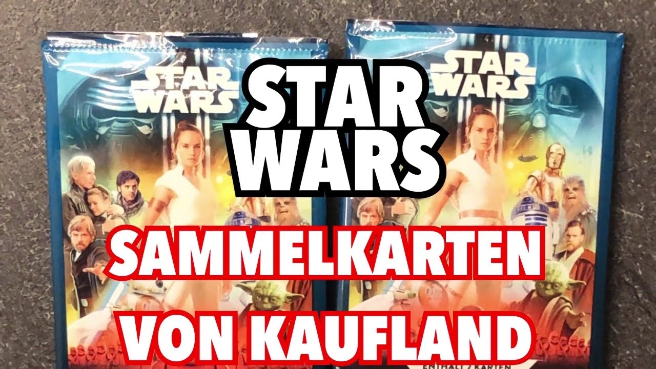 Star Wars Sammelaktion bei Kaufland - Sammelkarten und Album