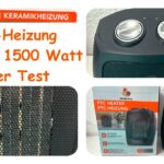 Keramikheizung PTC - Heizlüfter 750/1500 Watt Test