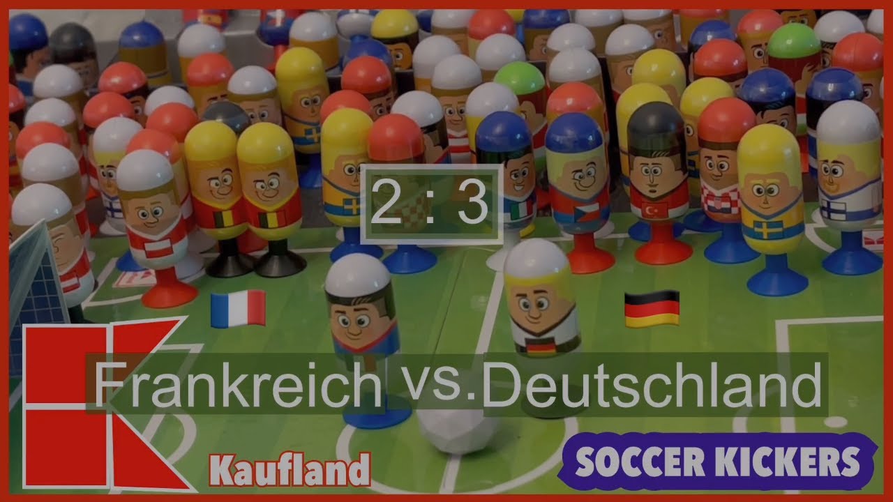 Frankreich 2:3 Deutschland am 1. Spielta