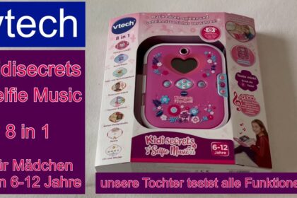 VTech Kidisecrets Selfie Music 2.0 – Kindertagebuch mit Kamera im Test