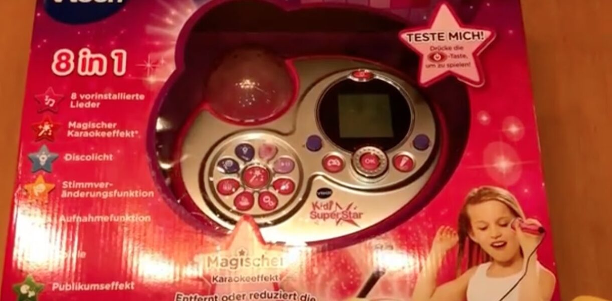 VTech Kidi SuperStar – Karaoke-Spielzeug für Kinder im Test