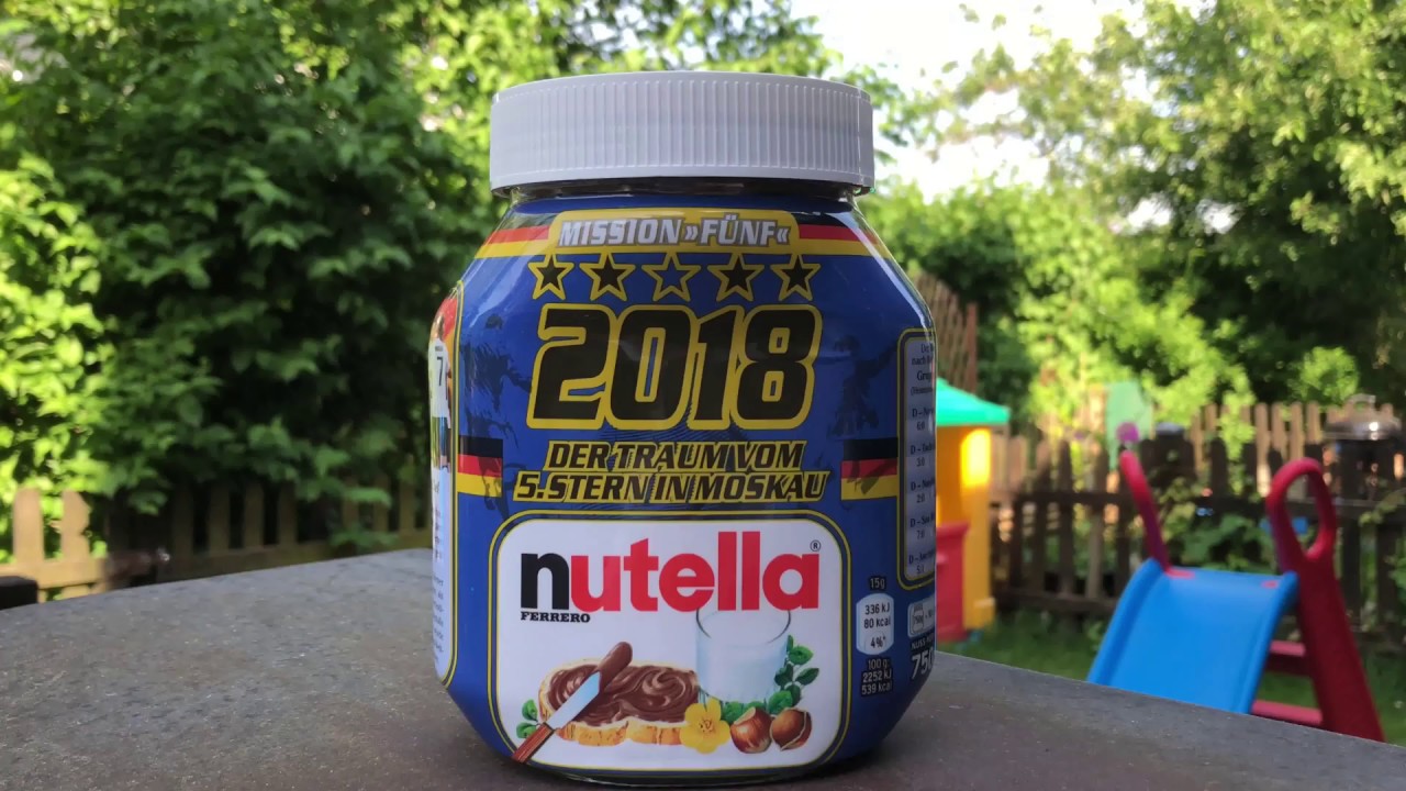nutella Mission fünf Sterne FIFA WORLD-CUP RUSSIA 2018