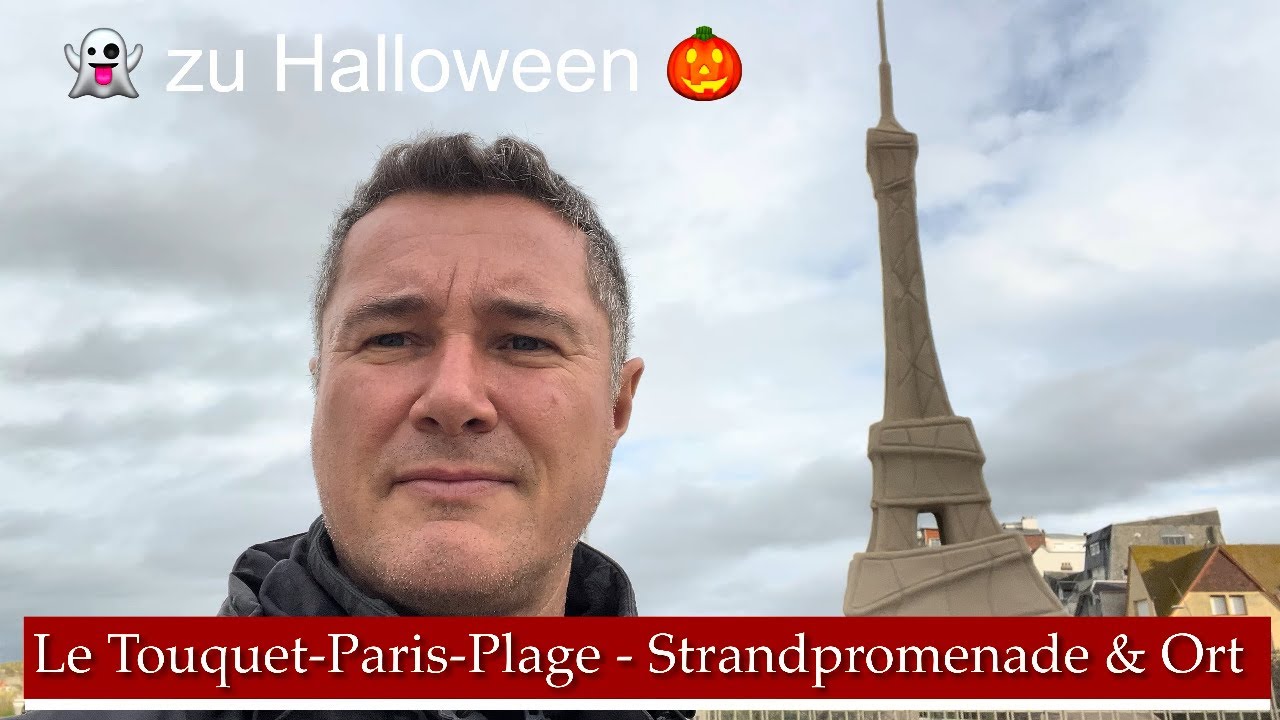 Le Touquet-Paris-Plage an der Opalküste – Strandpromenade und Badeort in Nordfrankreich