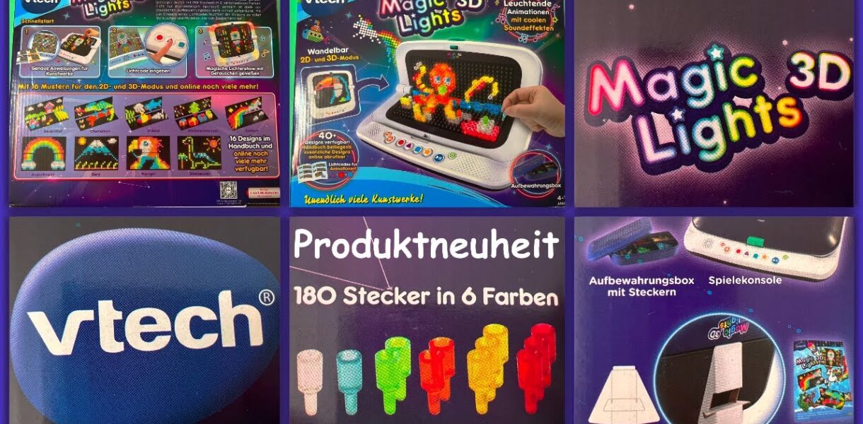 VTech Magic 3D Lights - Lichtspiel fuer Kinder im Test