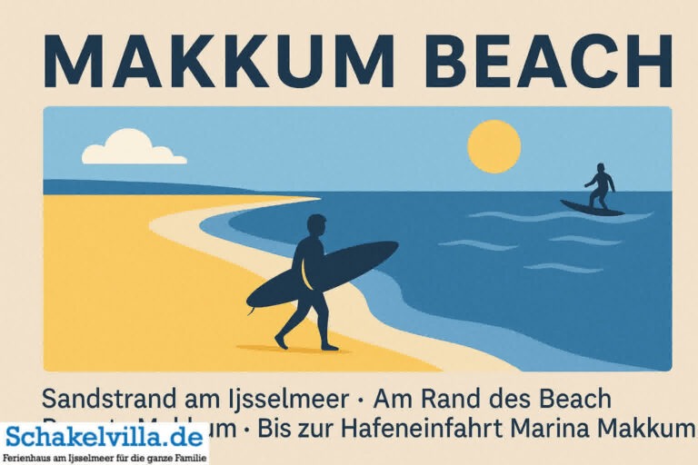 Makkum Beach – Strandvergnügen am IJsselmeer in Friesland