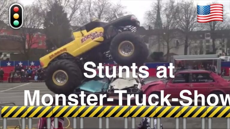 Monster-Truck-Show in Solingen-Wald – Spektakel auf dem Marktplatz