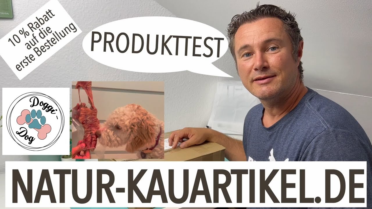 Natur-Kauartikel für Hunde