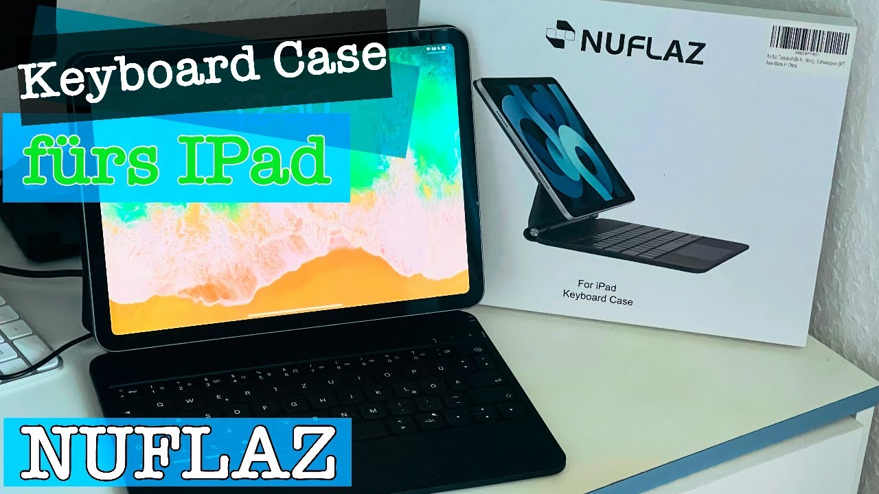 NUFLAZ Keyboard Case für iPad