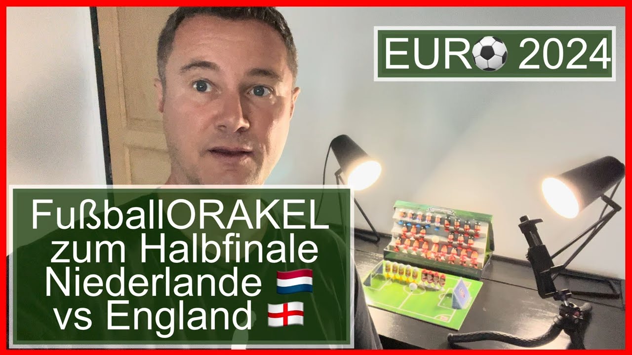 Halbfinale Niederlande vs England bei der Fußball