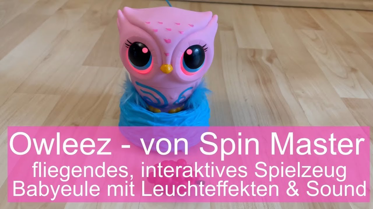 Owleez Test – Fliegende interaktive Eule von Spin Master