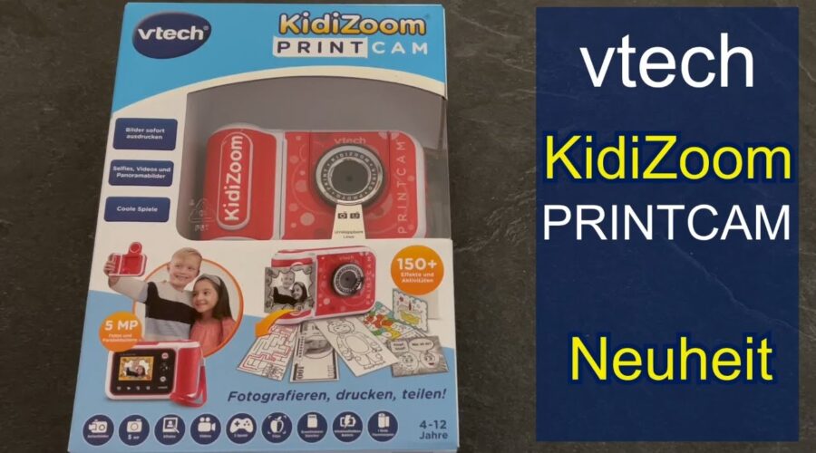 VTech Kidizoom Print Cam - Kinderkamera mit Drucker im Test