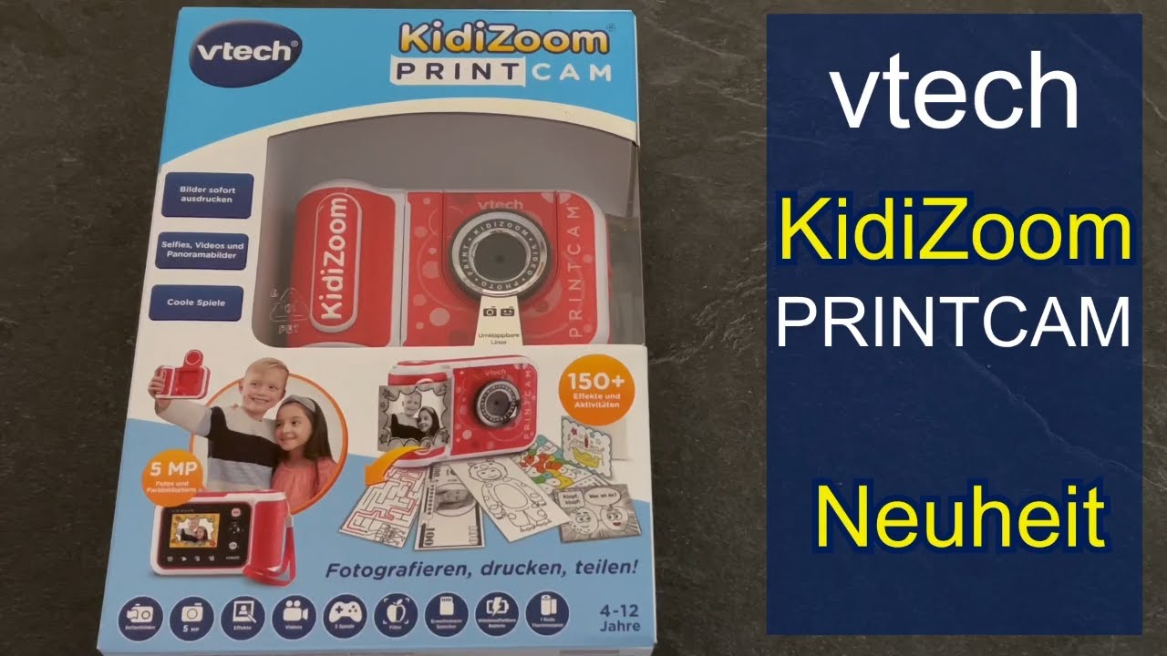 VTech Kidizoom Print Cam Test – Kamera mit Sofortdruck