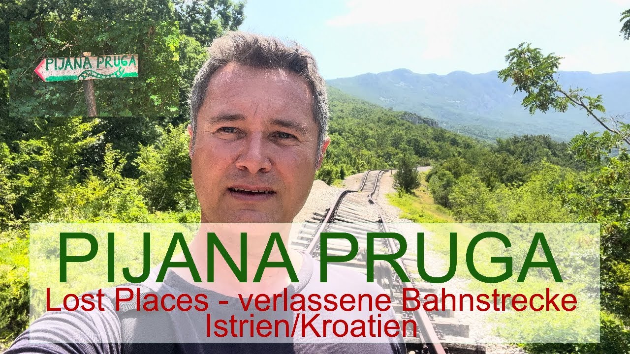 Pijana Pruga - verlassene Bahnstrecke in Istrien/Kroatien - Lost Place