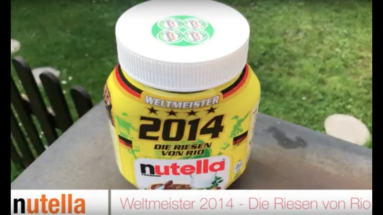 nutella Die Riesen von Rio 2014 FIFA WORLD-CUP RUSSIA 2018