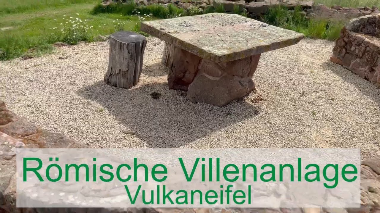 Römische Villenanlage Auf Bremscheid in der Vulkaneifel – Grundmauern des römischen Gutshofs