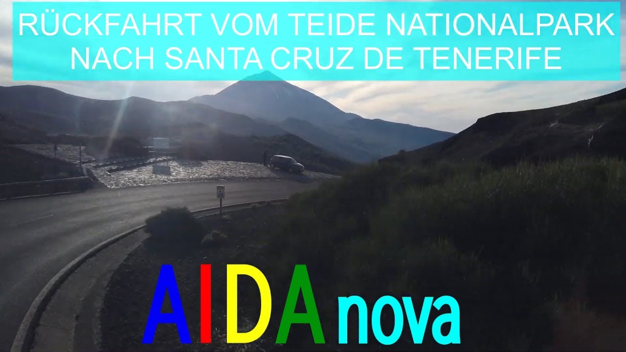 Santa Cruz de Tenerife – Auslaufen der AIDAnova