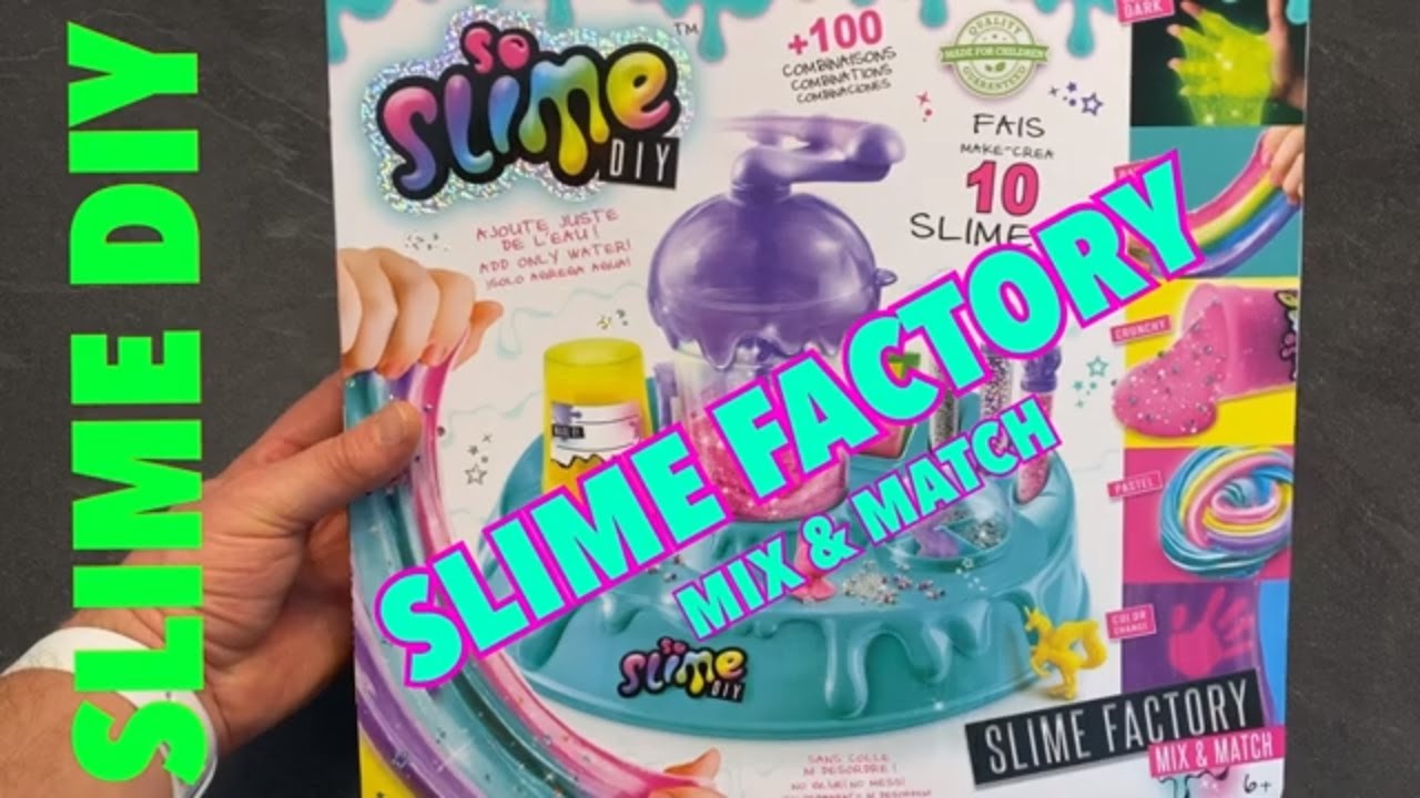 So Slime DIY Slime Factory Test – Canal Toys
